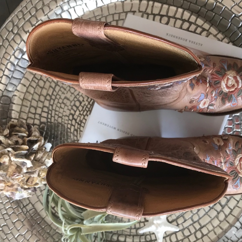 Shyanne Maisie Floral Embroidered Western Leather… - image 7